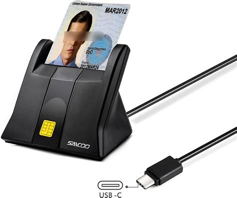 sacod smart card reader|Saicoo® DOD Military USB Common Access CAC Smart Card .